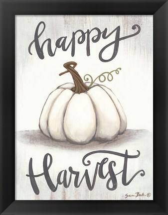 Framed Happy Harvest Print