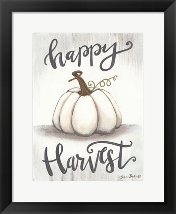 Framed Happy Harvest Print