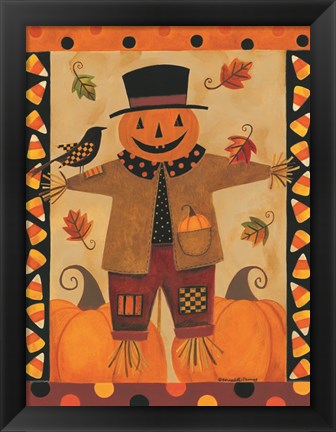 Framed Jack the Scarecrow Print