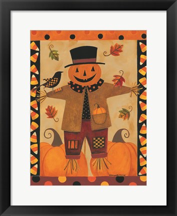 Framed Jack the Scarecrow Print