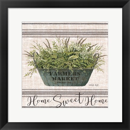 Framed Home Sweet Home Print