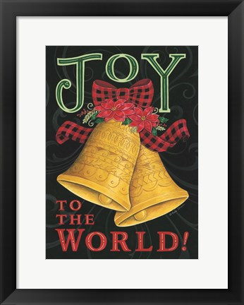 Framed Christmas Bells Print