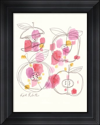 Framed Apple Cores Print