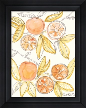 Framed Orange You Glad I Didn&#39;t say Tomato Print