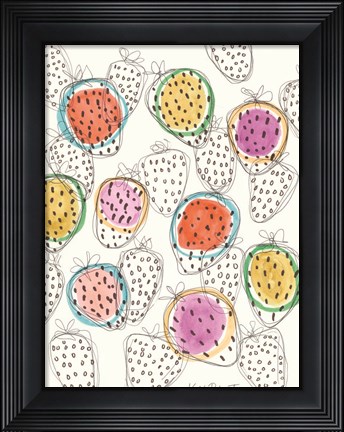 Framed Dizzy for Strawberry Print