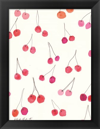 Framed Cherry Kisses Print