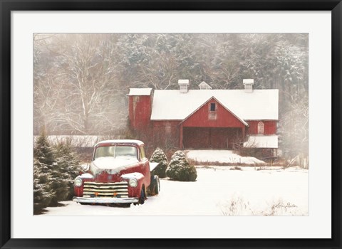 Framed Chevy Country Print