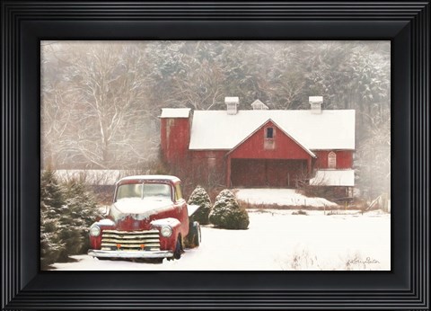 Framed Chevy Country Print