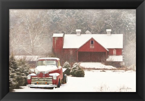 Framed Chevy Country Print