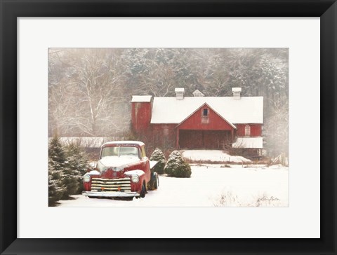 Framed Chevy Country Print